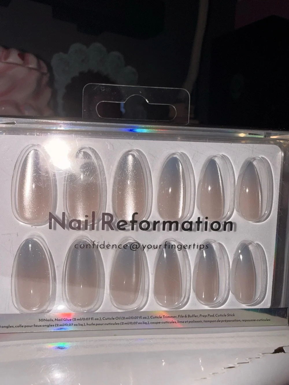 Nail Reformation Reflective Ombre Press-On Nails